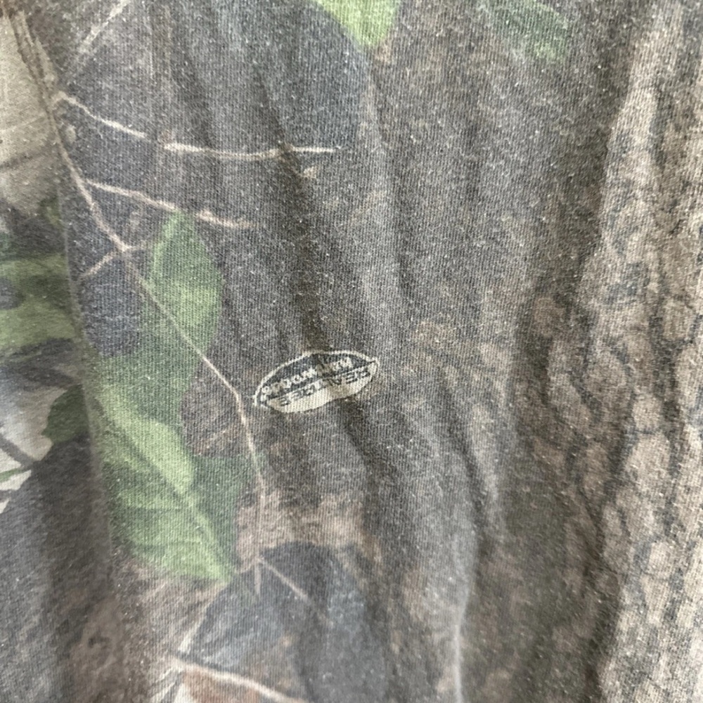Vintage Redhead Realtree Hardwoods Camo Shirt Mens 2XL Long Sleeve Henley - Picture 10 of 10
